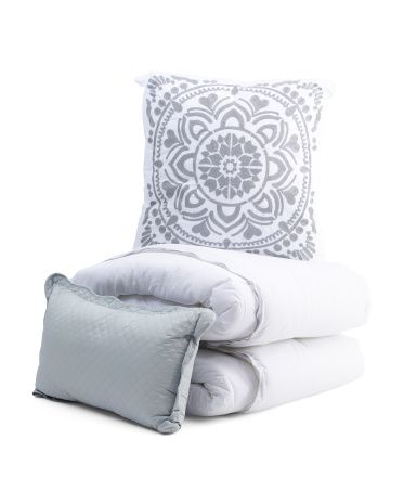 5pc Scalloped Edge Comforter Set | TJ Maxx