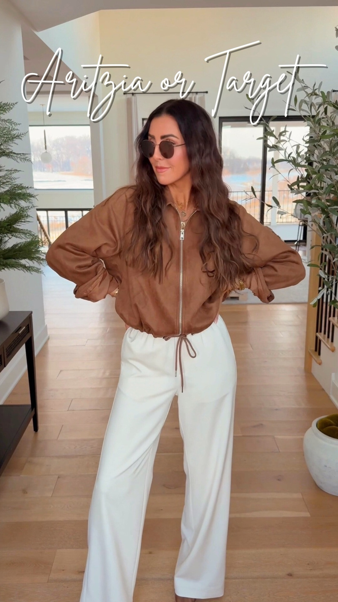 I’m 5’8 and wearing a SMALL TALL. 
If you loved the Aritzia Lodge pants target just released a new similar version for just $35! They come in cream, blue and black, and in three different links, petite, regular, and tall! They are perfect for travel, work, leisure, and everything in between! They are going to be perfect for spring and summer

#LTKTravel #LTKootd #LTKWorkwear