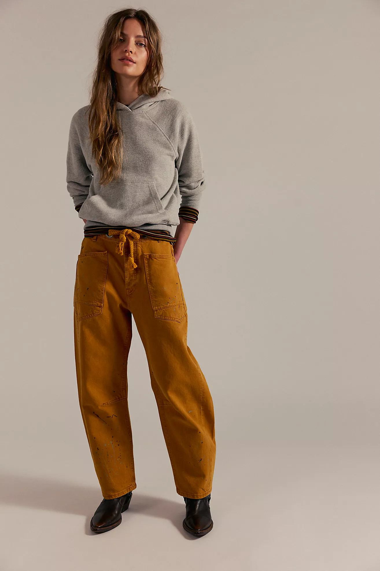 We The Free Moxie Pull-On Barrel Jeans | Free People (Global - UK&FR Excluded)