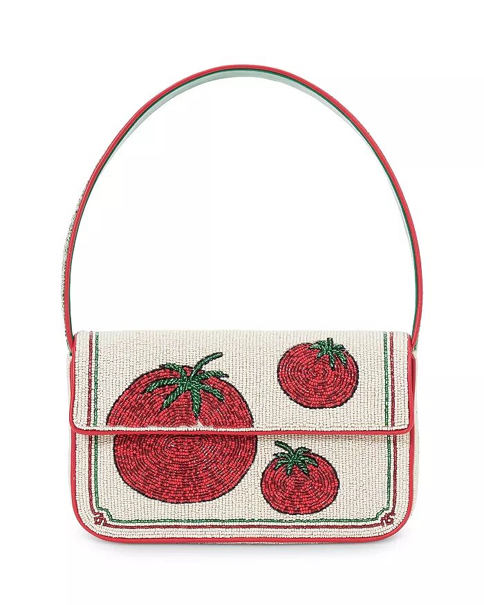 STAUD Tommy Beaded Tomato Shoulder Bag Handbags - Bloomingdale's | Bloomingdale's (US)