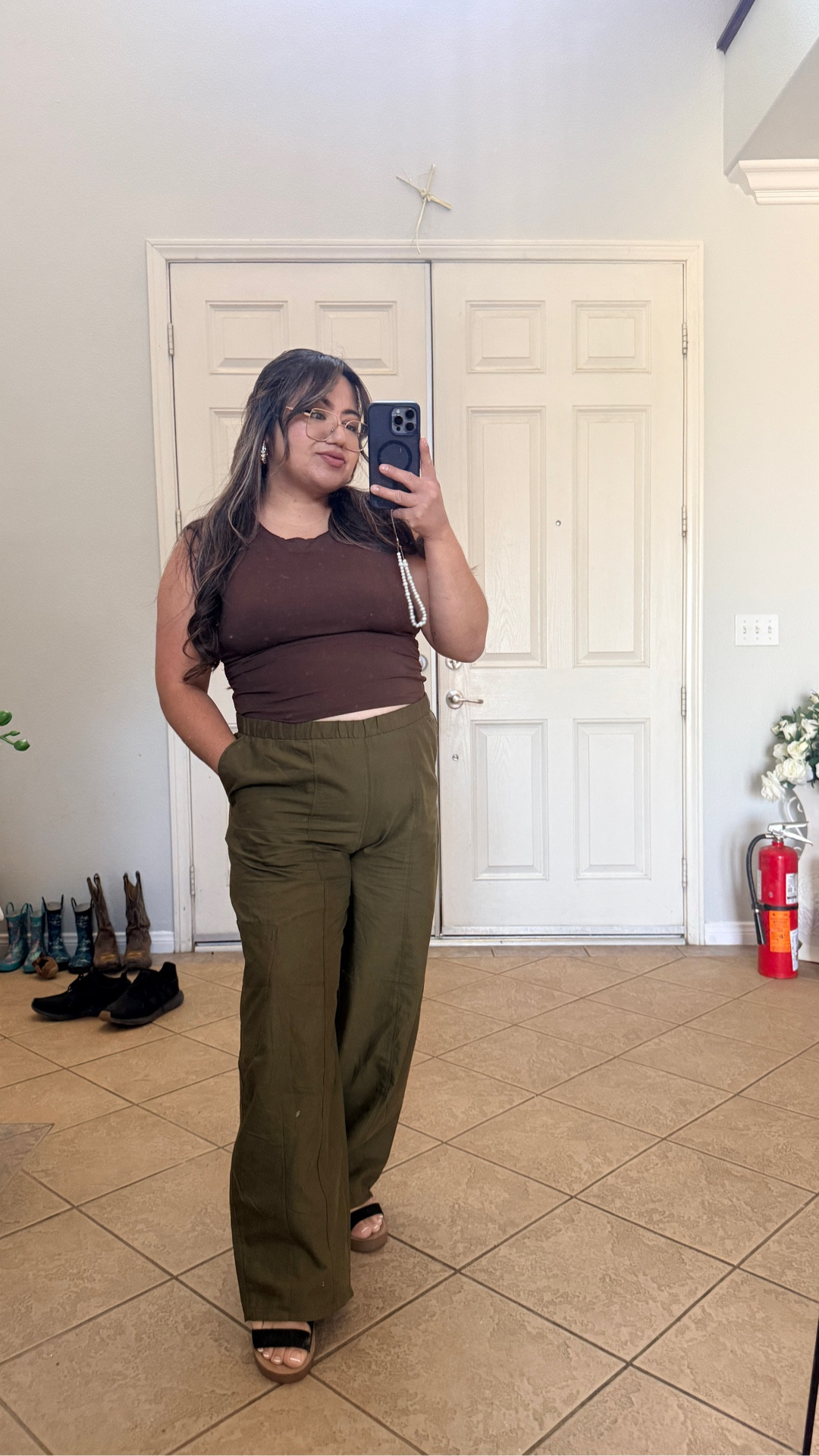 POV: a mom of 3 stepping out of her comfort zone and into her confidence 🥹✨

Headed to the TikTok Shop Expo and your girl is NERVOUS—but we’re doing it anyway!! If I can show up scared, so can you 💕

Also… let’s talk about these cargo pants 👀
Comfy, flattering, mom-life approved AND cute?? Say less. You already know I had to put you on 🤭

#LTKMidsize #LTKootd #LTKmomlife