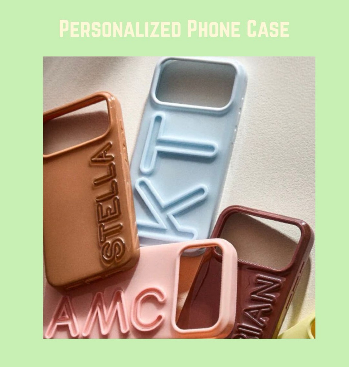 Another great gift idea for Valentine’s Day is anything customized or monogrammed. I love these monogrammed phone cases and think they are such a thoughtful gift. 

#LTKValentine #LTKgrwm #LTKootd