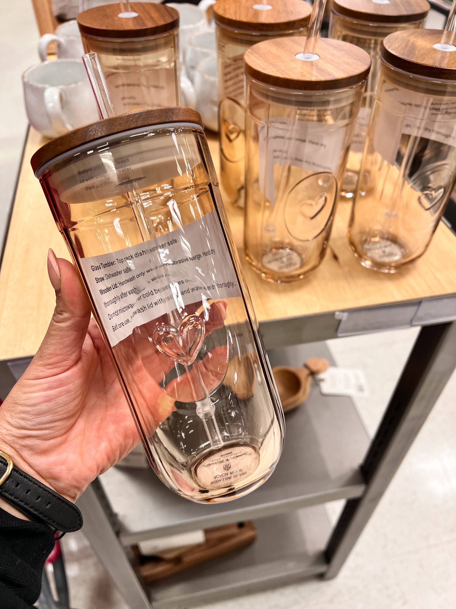 Set those alarms! The newest glass heart tumbler by hearth and hand with magnolia drops this Sunday! 

#targetfinds #newattarget #icedcoffee #targetrends

#LTKfitnessgoals #LTKHome #LTKmorningroutine