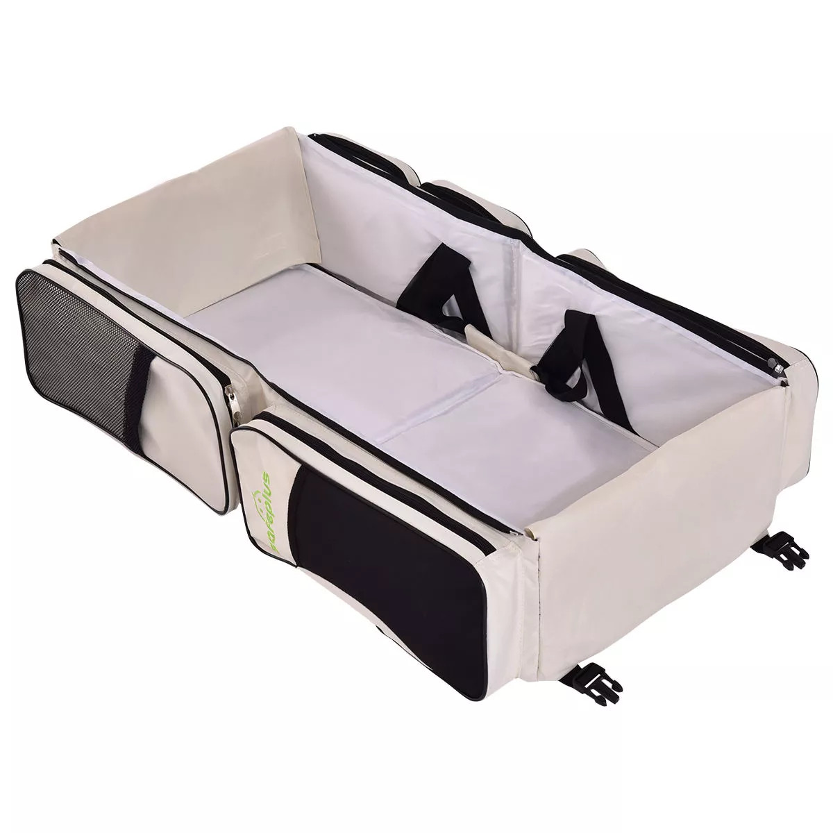 Costway Diaper Bag 3-in-1 Portable Baby Travel Bag with Changing Pad Insulated Bottle Bag | Target