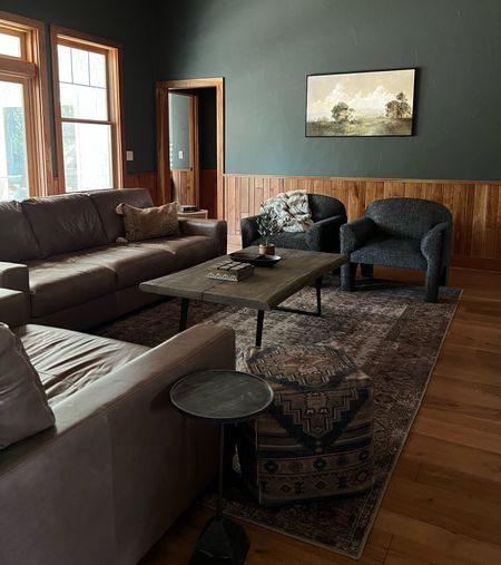 Shop my cabin great room!
Area rug, chairs, couch, cabin decor, coffee table

#LTKhome #LTKfamily #LTKstyletip