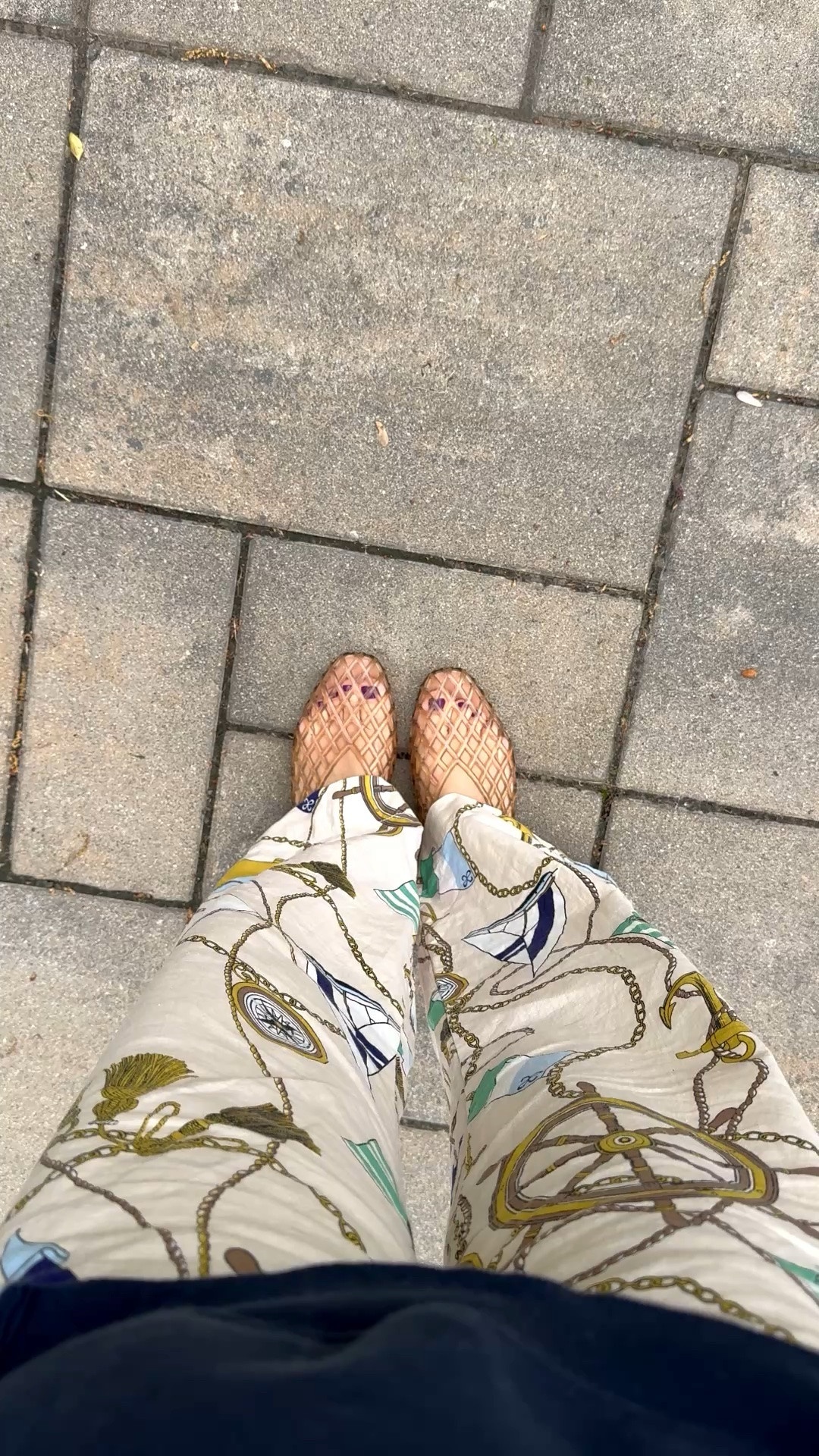 Love my casual outfit today! These Dolce Vita jam jelly flats continue to be my favorite spring shoe. Pants from Anthropologie. ⚓️

#LTKdayinmylife #LTKSeasonal #LTKOver40