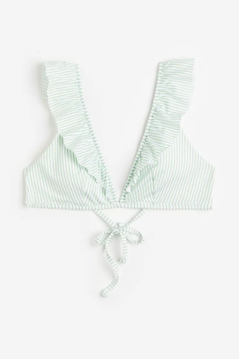 Padded Triangle Bikini Top | H&M (US)