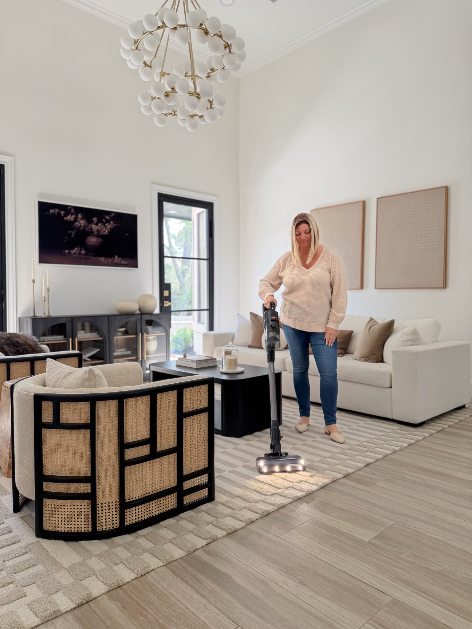 Pet parents, RUN 🐾 The BISSELL PowerClean FurGuard is $100 OFF right now and it pulls up so much hidden pet hair from carpets, couches, and stairs. This is the vacuum I grab when fur is everywhere.  Does a great job with crumbs too. The headlights help you see literally EVERYTHING and it has 2 attachments and 4 different use modes so you can clean your entire house top to bottom with it. 

#LTKSaleAlert