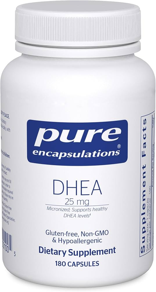 Pure Encapsulations DHEA 25 mg - Supplement for Immune Support, Hormone Balance, Metabolism Suppo... | Amazon (US)