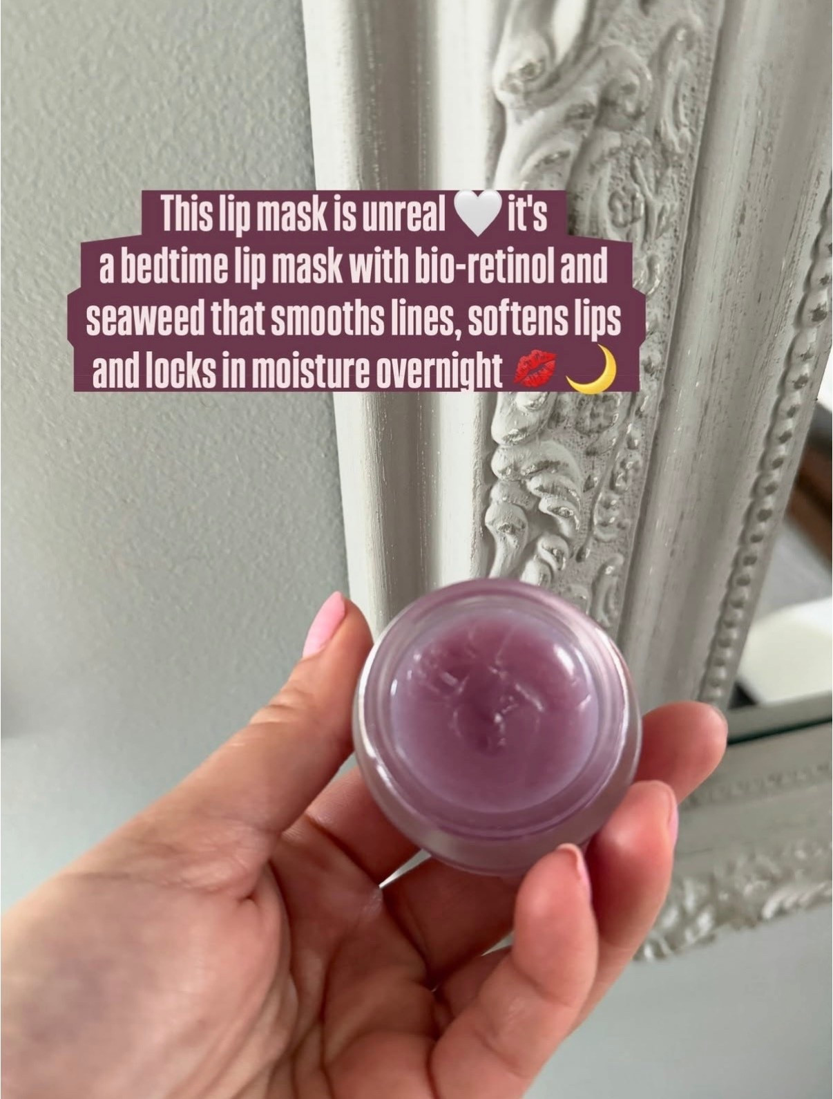 Lip mask 10/10 🙌🏻 
OSEA discount code: MARISSAMACE10

#LTKBeauty #LTKmomlife #LTKselfcare