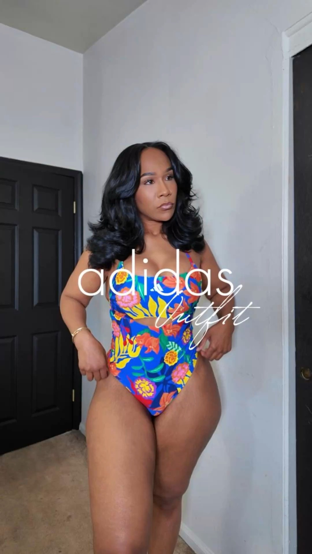 Pinks yesterday, blues today 💕💙
@adidas

I’m 5’7 | 180lbs 
Swimsuit: 10  Top: Small / XS
Bottoms: Medium / Large

#LTKActive #LTKMidsize #LTKSeasonal