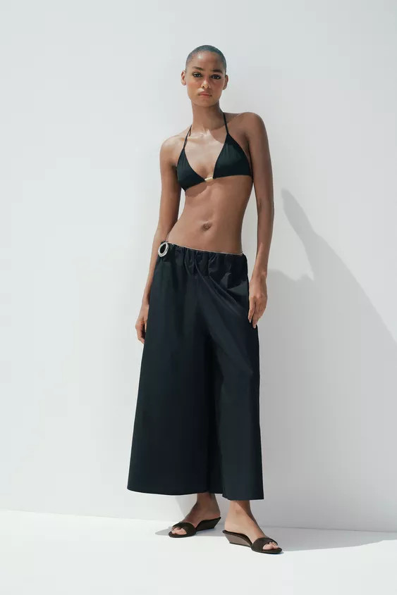 SUEDE WEDGE SANDALS | Zara US