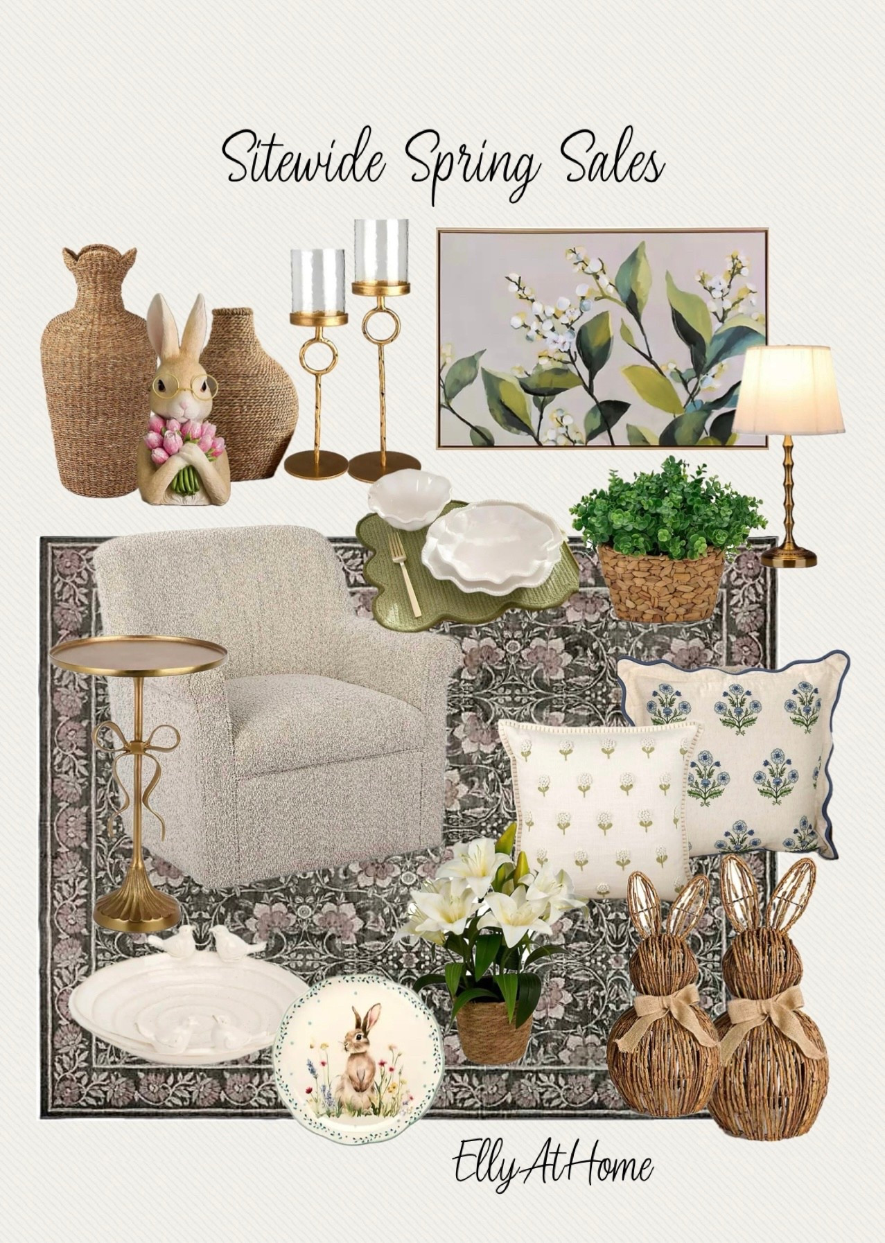 Sitewide sales 25% off spring and Easter styling! Shop furniture, rug, spring, Easter home decor accessories. Kirkland’s Home. Free shipping at $99 @Kirkland's 

#LTKSaleAlert #LTKdayinmylife #LTKHome