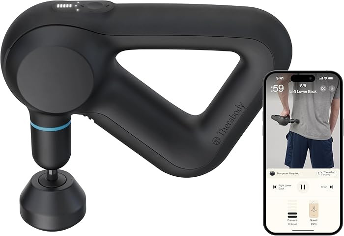 TheraGun Therabody Prime (5th Generation) - Deep Tissue Percussion Therapy Massage Gun - Bluetoot... | Amazon (US)