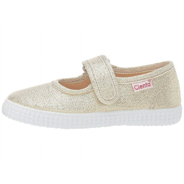 Cienta Canvas Sparkle Mary Jane (Toddler) | Walmart (US)