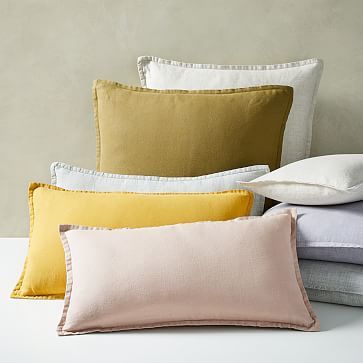 Belgian Flax Linen Pillow Covers | West Elm (US)