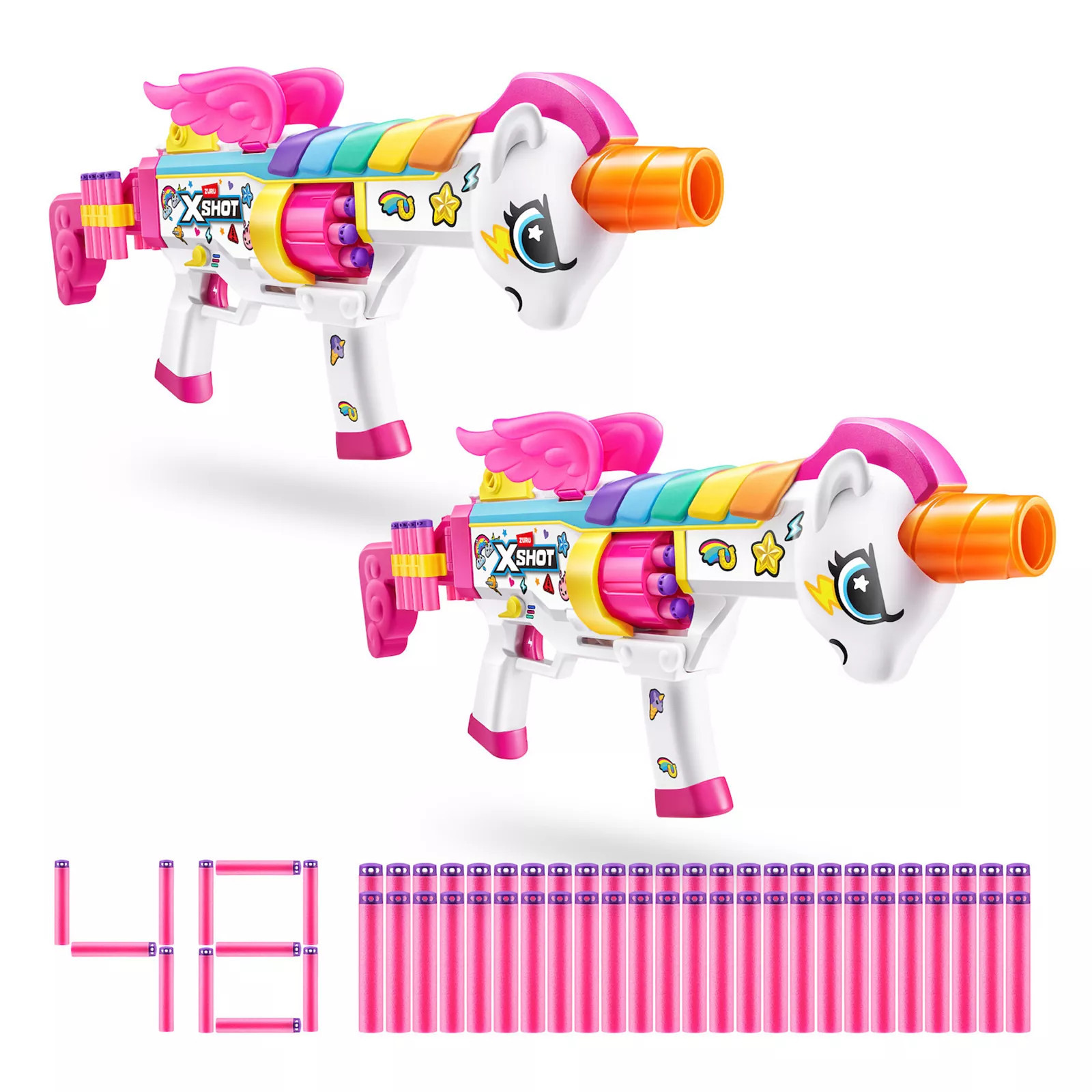 XSHOT Big Rizz Blastercorn 2-pk. Unicorn Blaster Set, Multi | Kohl's
