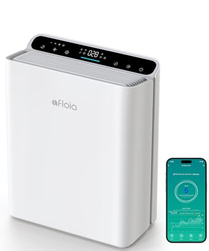 Air Purifier for Home Bedroom Large Room Up to 2000Ft²,Smart APP&Voice Control with Air Quality Sensor, Washable Pre Filter Cleaner for Pet Pollen Allergy Odor Dust Mold Smoke, Compatible with Alexa | Amazon (US)