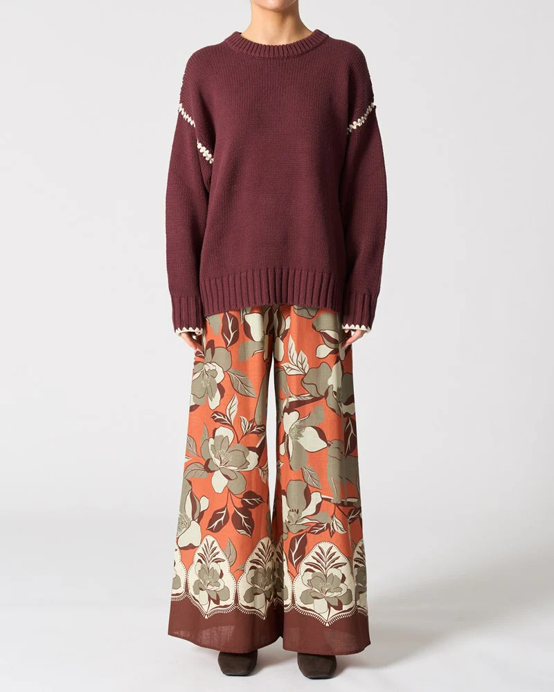 Pasadena Jumper - Chocolate | Walnut Melbourne (AU)