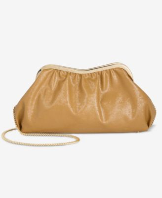 I.n.c. International Concepts Avahh Sculpted Clutch, Exclusively at Macy's - Warm Toffee | Macy's