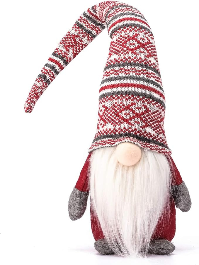Funoasis Holiday Gnome Handmade Swedish Tomte, Christmas Elf Decoration Ornaments Thanks Giving D... | Amazon (US)