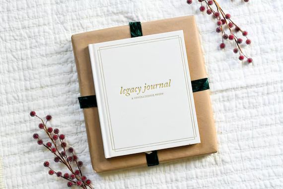Read the full title
    Legacy Journal: Grandparent Journal and Memory Book | Christmas Gift for ... | Etsy (US)