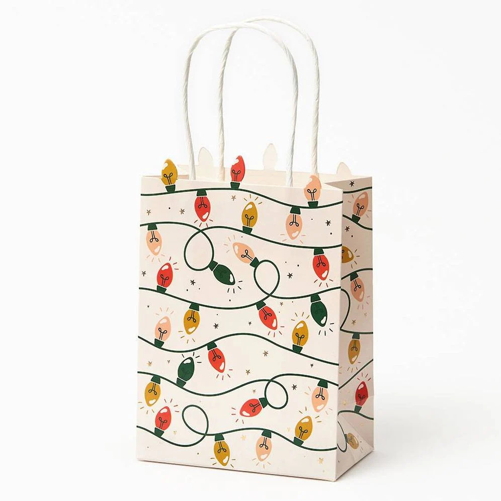 Christmas Lights Treat Bags | Paper Source