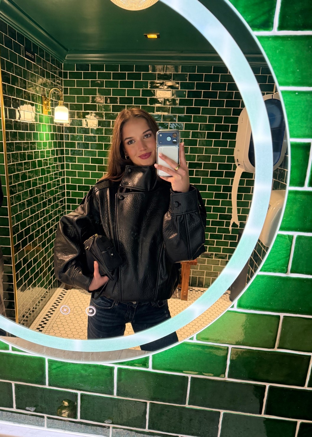 dinner and drinks! my favorite leather jacket is from Zara!!! 

#LTKdayinmylife #LTKU #LTKootd