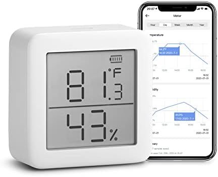 SwitchBot Smart Hygrometer Thermometer, Bluetooth Wireless Room Temperature Humidity Sensor with ... | Amazon (US)