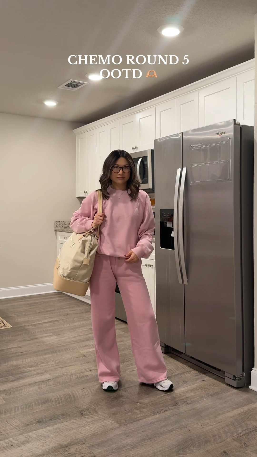 sweatpants are sold out in pale mauve so I linked a brighter pink set that is in stock 

#LTKU #LTKFindsUnder100 #LTKPetite
