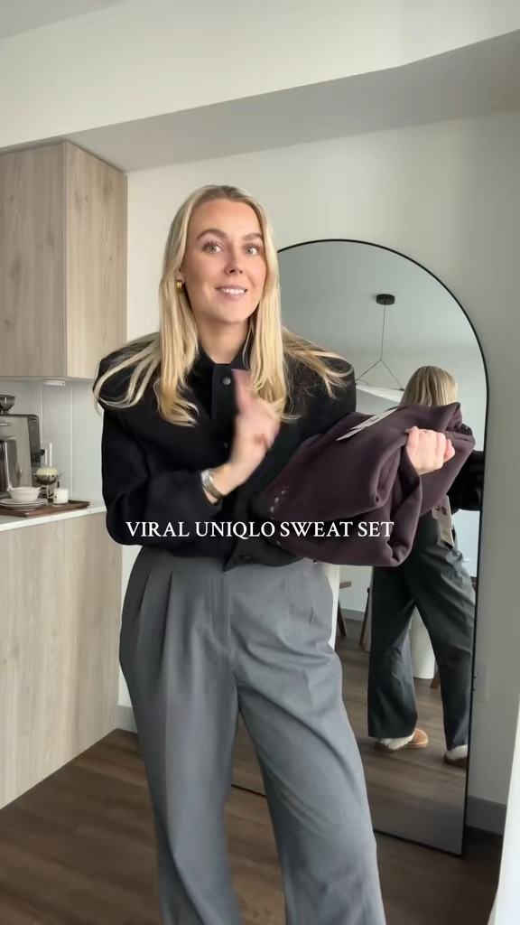 Uniqlo sweat set🫶🏼 

#uniqlo #sweatset #viral 