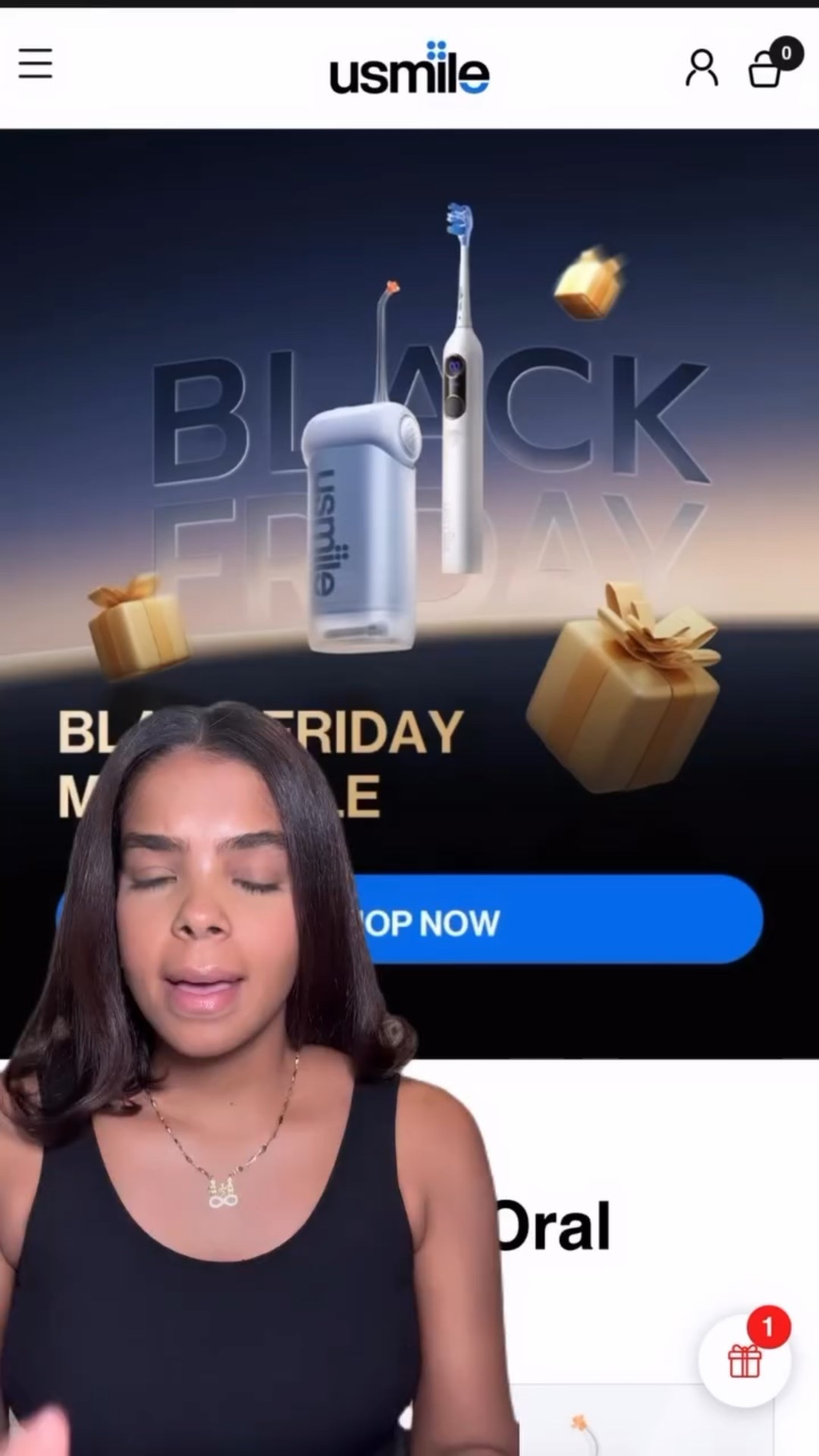 🦷✨ Black Friday came THROUGH this year because the @usmile_global C10 water flosser is 50% OFF right now! If you’ve been thinking about investing in a good water flosser… this is your sign.

It comes with 3 different nozzles, 4 cleaning modes, and a super portable design that makes keeping your teeth clean after meals or before bed so easy. Truly one of the best upgrades I’ve added to my routine.

Run, don’t walk — this deal only happens once a year.

shop through the link in my bio!

#usmile #usmilec10 #waterflosser #oralhygienetips #oralhygiene #oralhealth #brushyourteeth