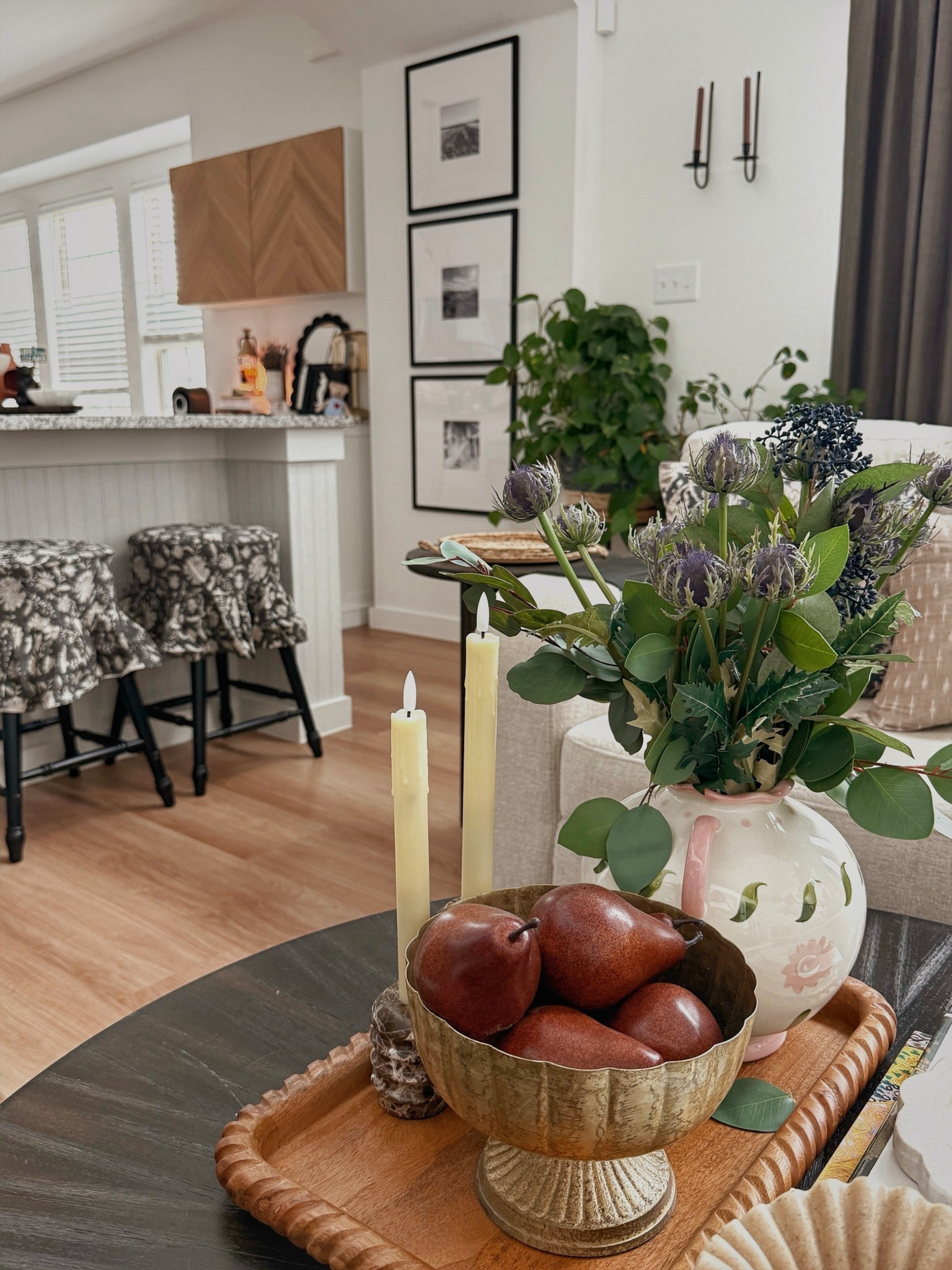 The stools n the cover! Can’t take my eyes off!! 

#LTKHome