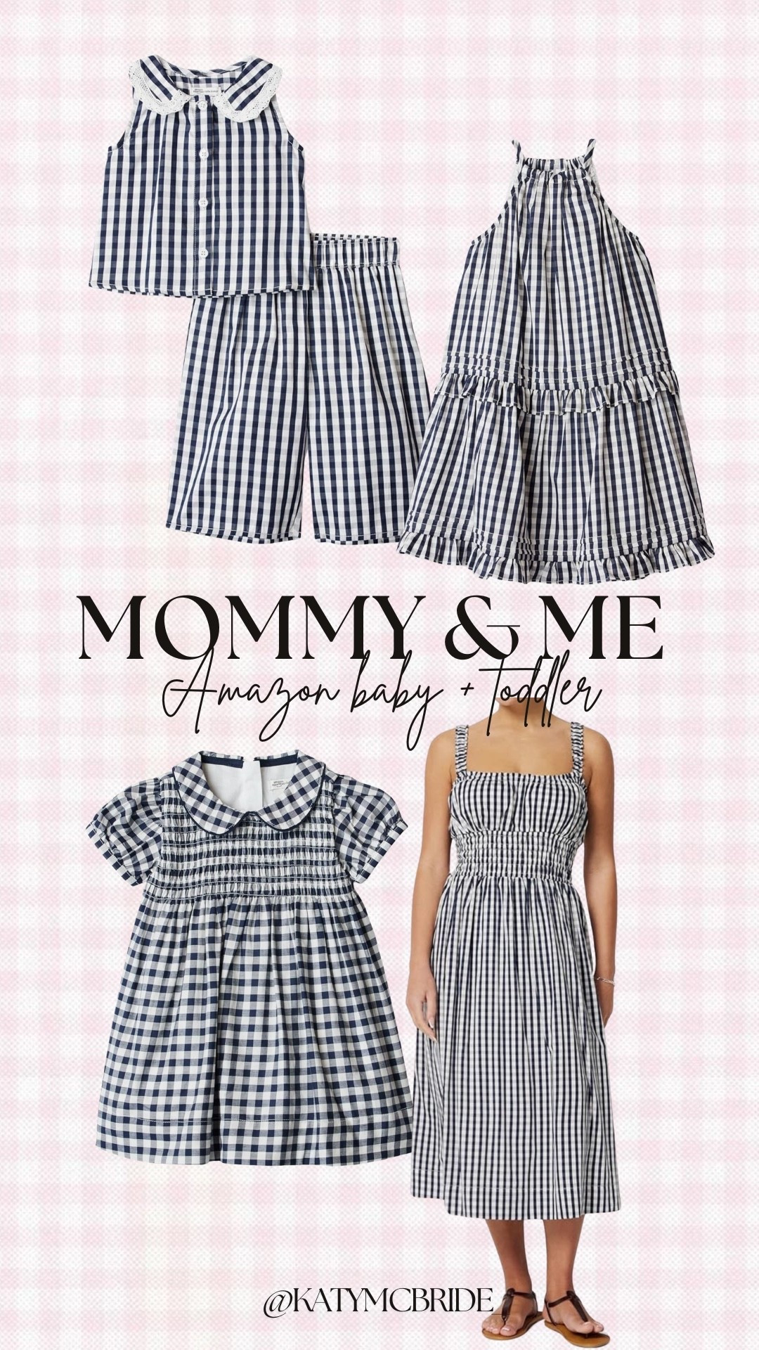 Cute gingham mommy & me matching outfits 💗#amazonfinds #amazon

#LTKKids #LTKMothersDay #LTKmomlife