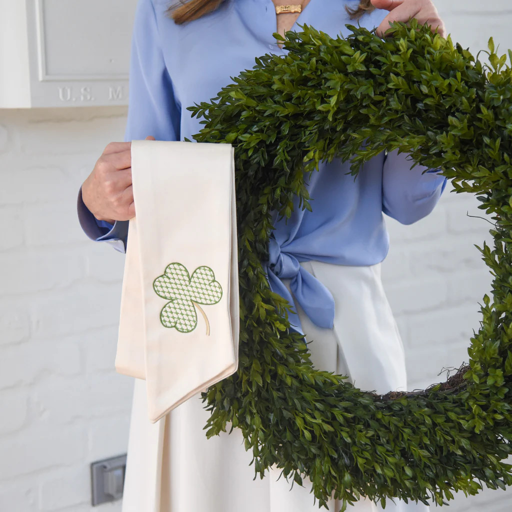 St. Patrick's Day Wreath Sash | Fig and Dove