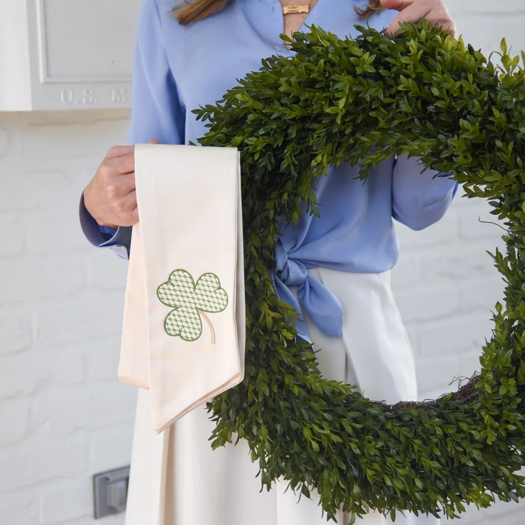 St. Patrick's Day Wreath Sash | Fig and Dove
