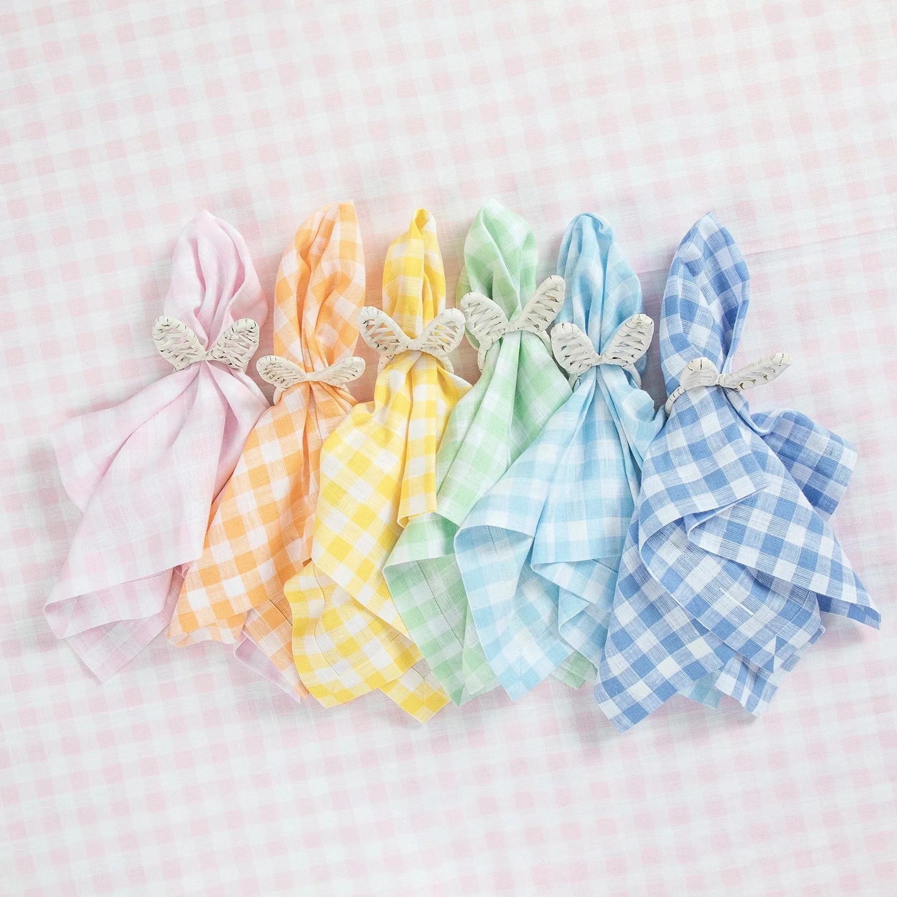 Gingham Napkins | Solino Home