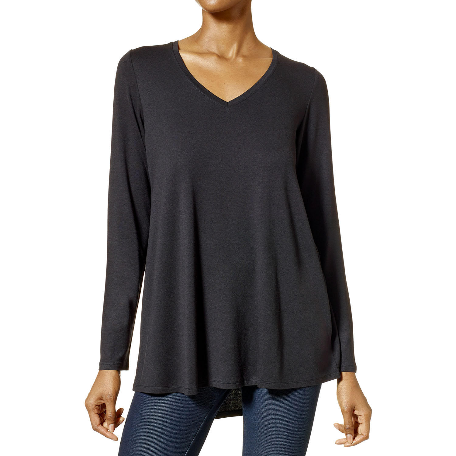 Hue Ladies Long Sleeve Legging Tee Black XL:- Black, XL | Sam's Club