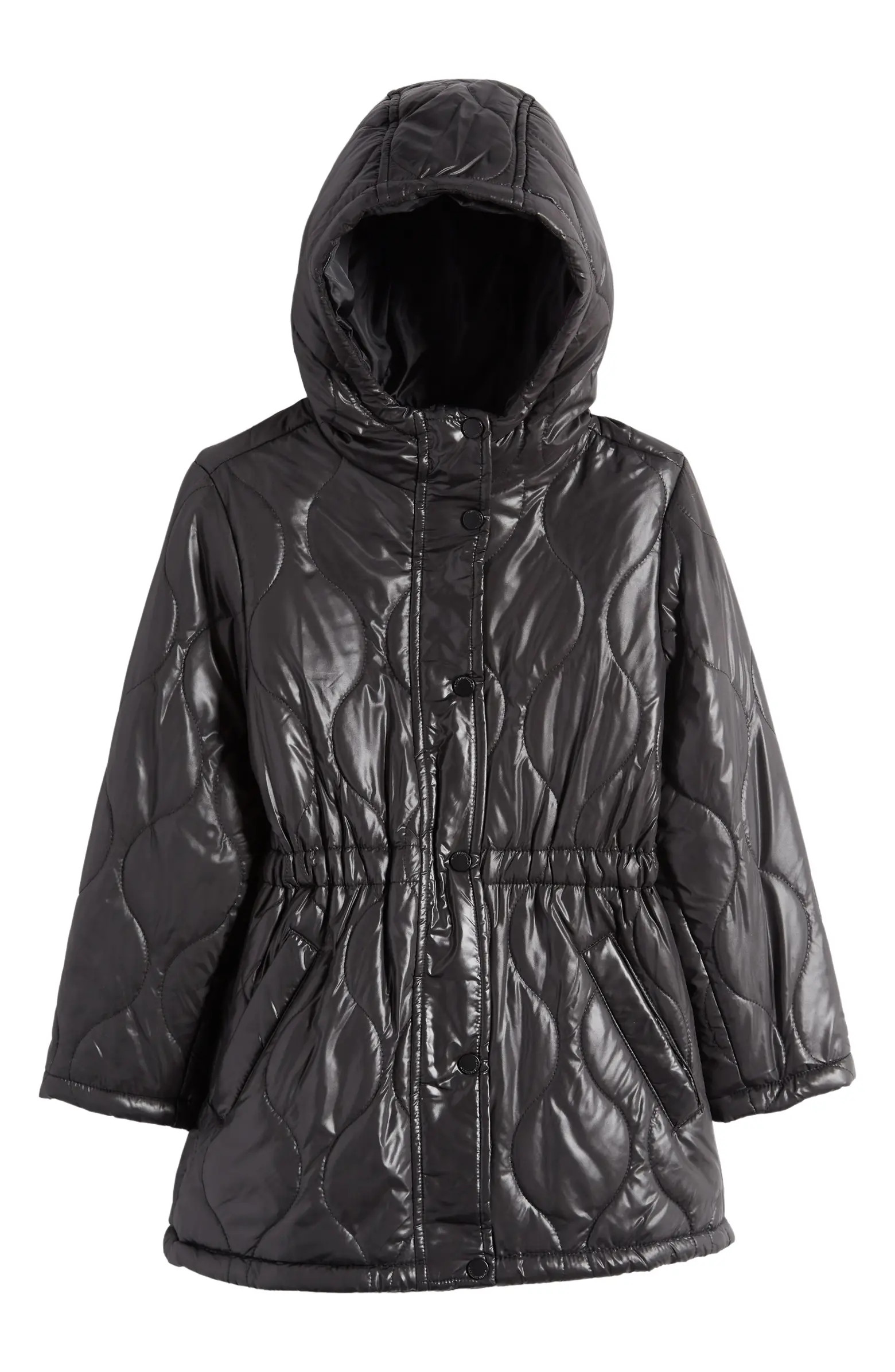 Kids' Quilted Hooded Jacket | Nordstrom