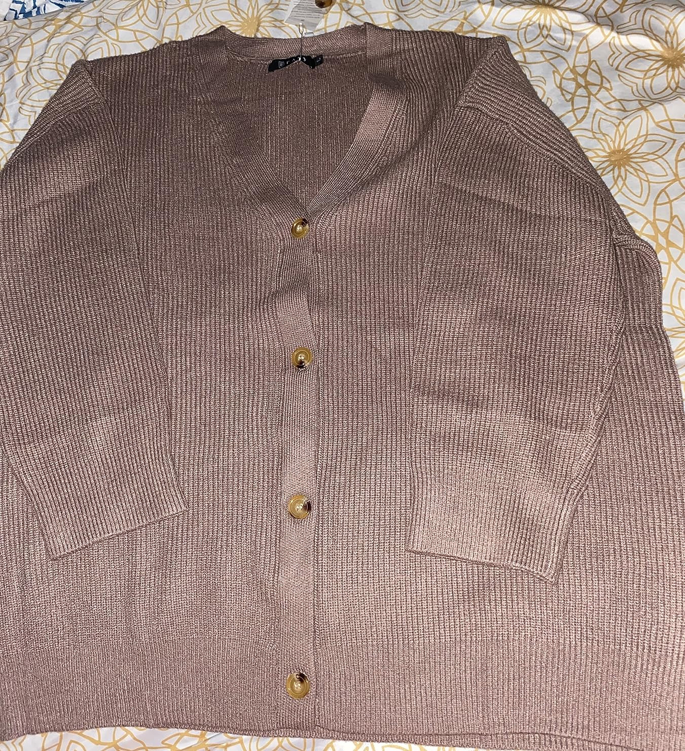 EFAN Women's Cardigan 2023 Open Front Oversized Button Lightweight Sweaters V Neck Loose Cardigan... | Amazon (US)