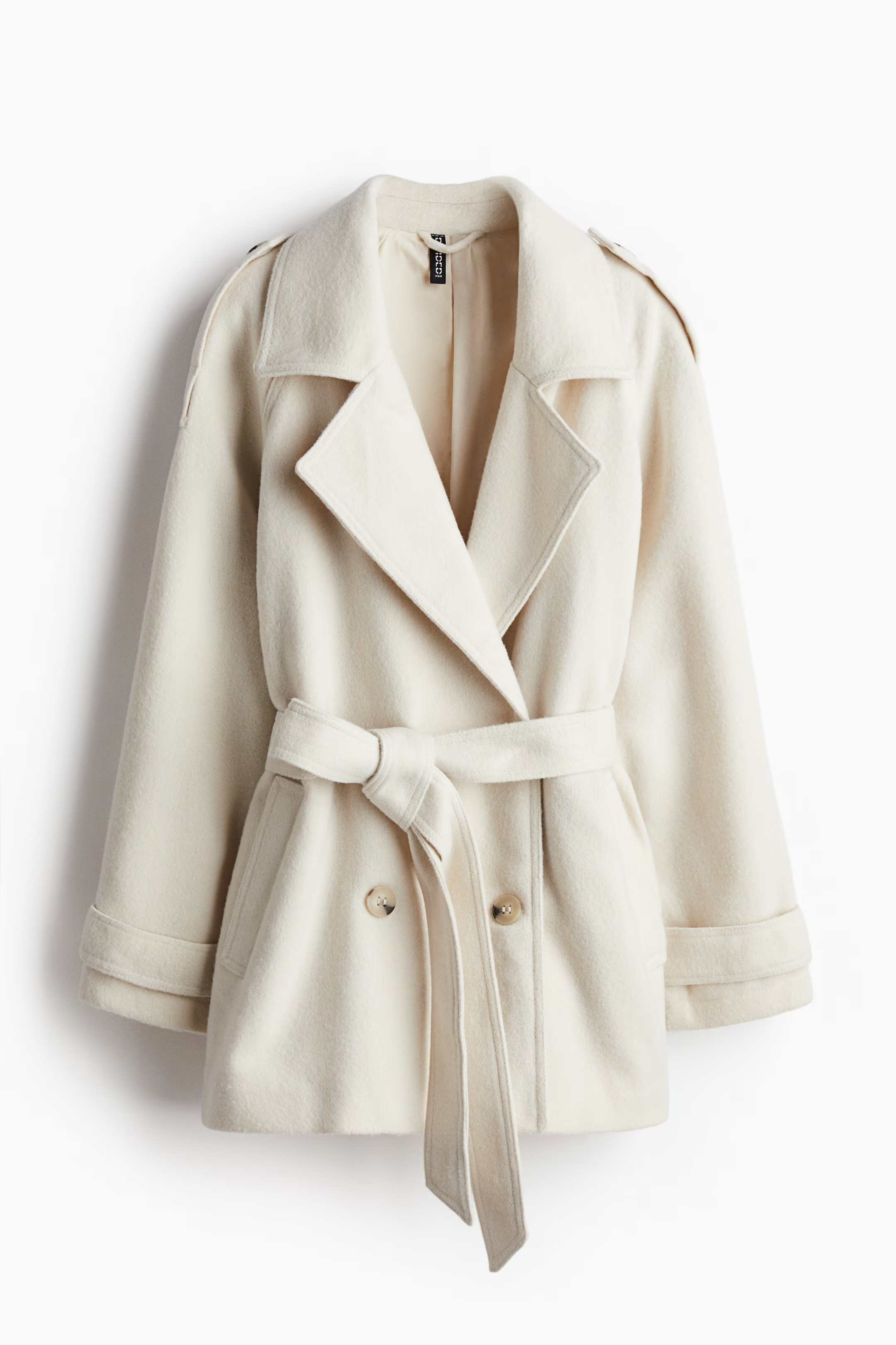 Short felted pea coat | H&M (US + CA)