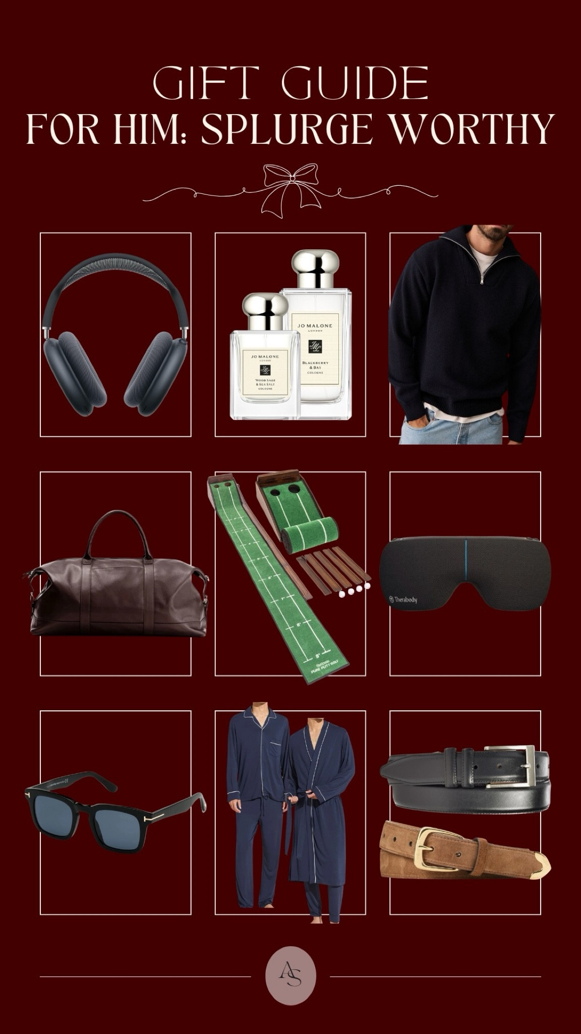 Splurge worthy gifts for him! 🖤

#LTKGiftGuide #LTKMens #LTKHoliday