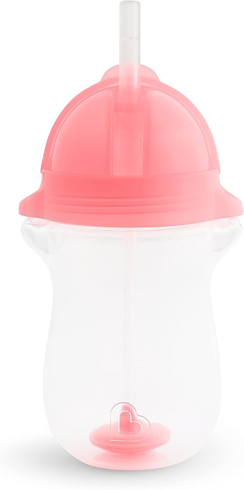 Munchkin-Click-Lock-Any-Angle-Weighted-1-Piece-Straw-Cup-(Pink) | Amazon (CA)