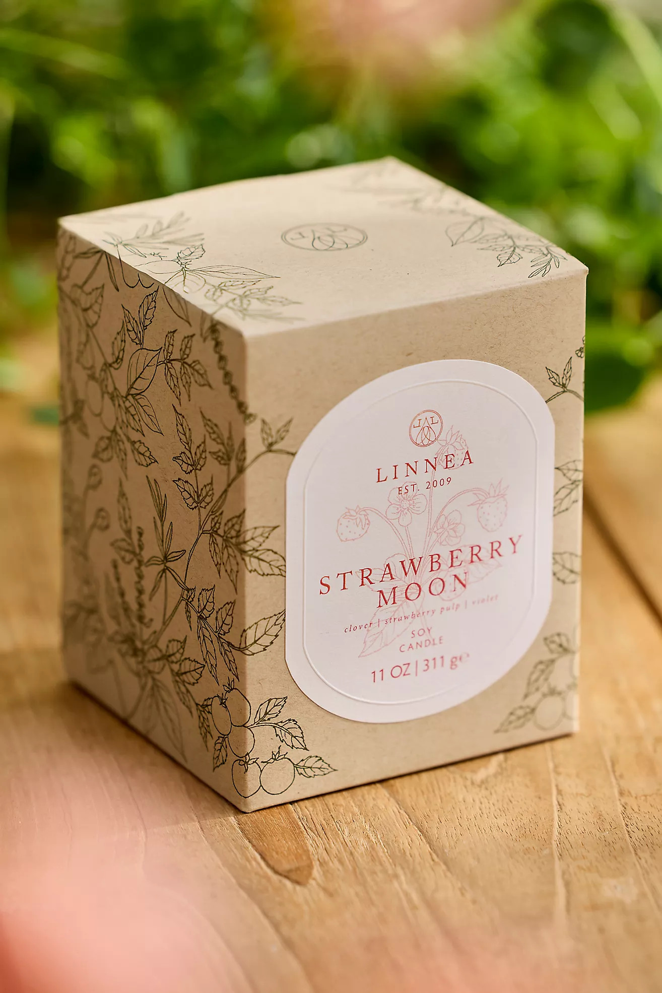 Linnea Candle, Strawberry Moon | Anthropologie (US)