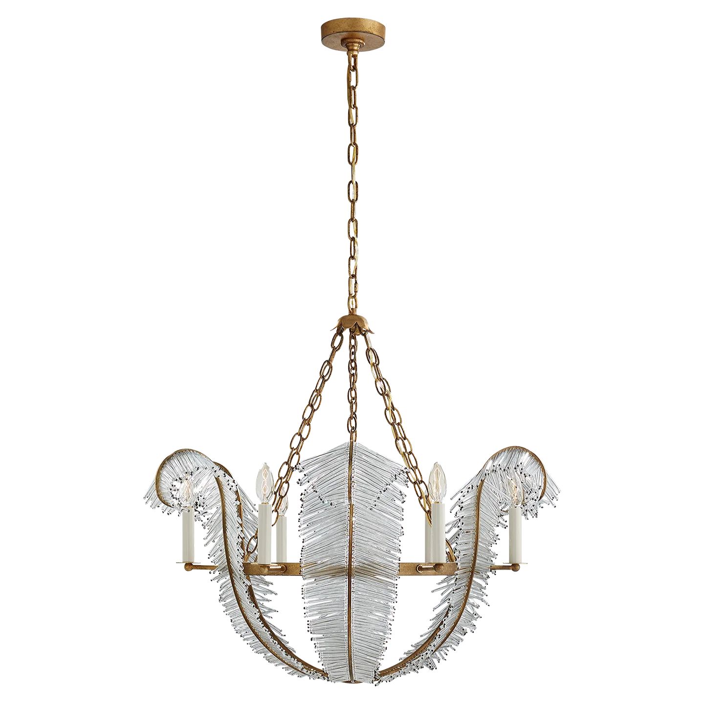 Calais 34" Chandelier in Various Colors – BURKE DECOR | Burke Decor