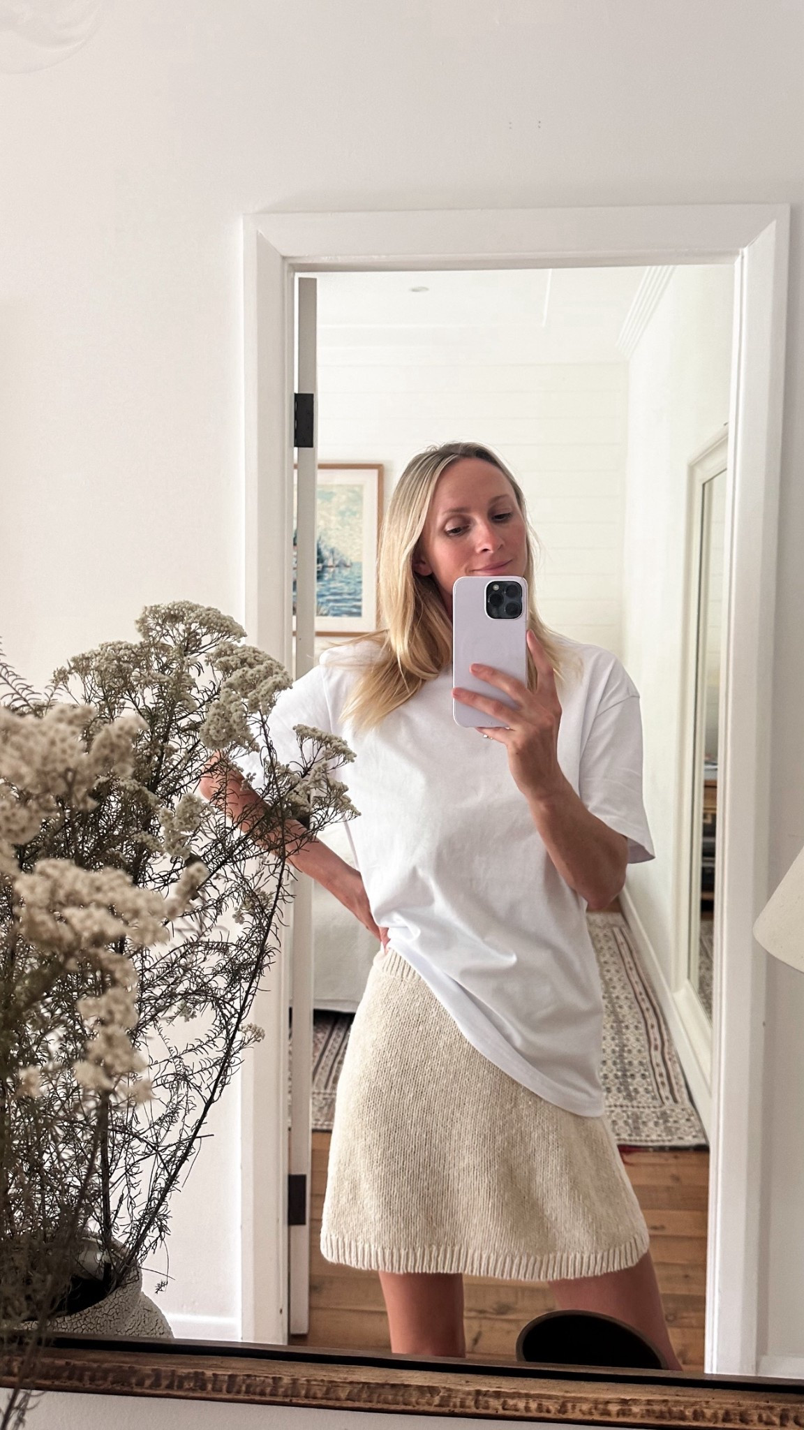 Oversized Cotton Tee in White — ideal for effortless spring days at home.


#LTKspring #LTKaustralia