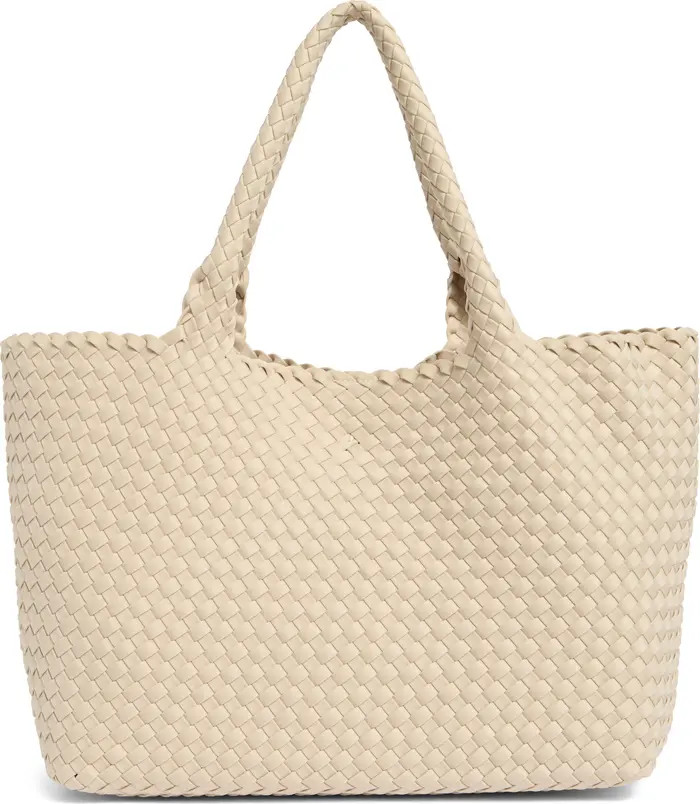 Woven Large Tote Bag & Pouch Set | Nordstrom Rack
