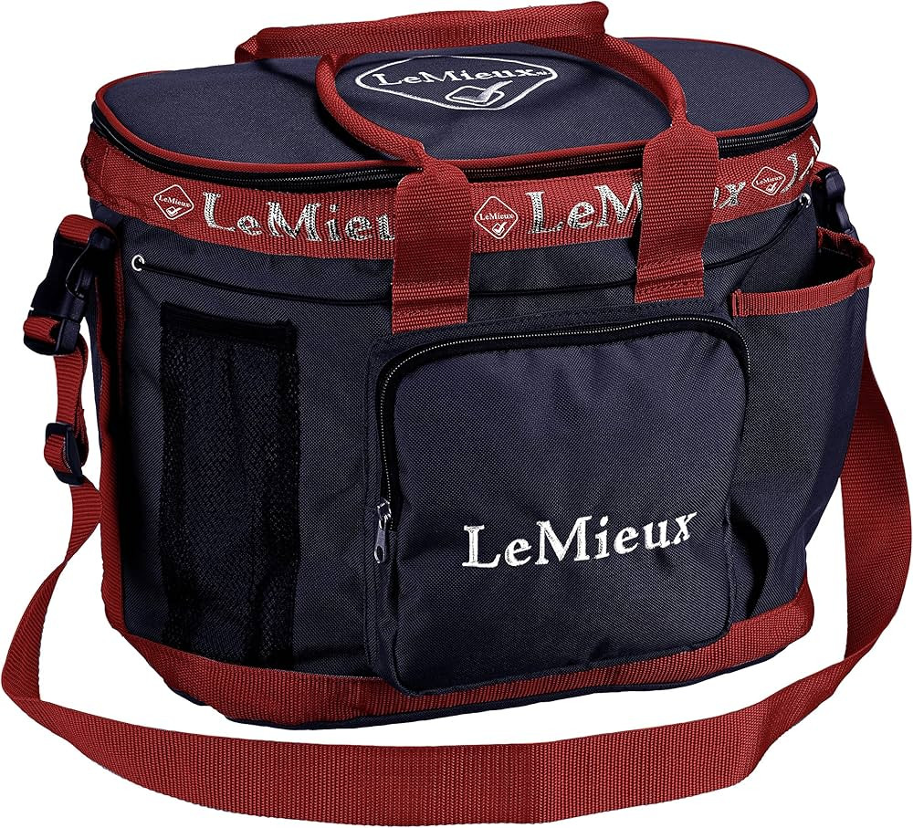 LeMieux ShowKit Bridle Horse Grooming Bag with Inner Hanging Compartment, Secure Front Zip & Padd... | Amazon (US)
