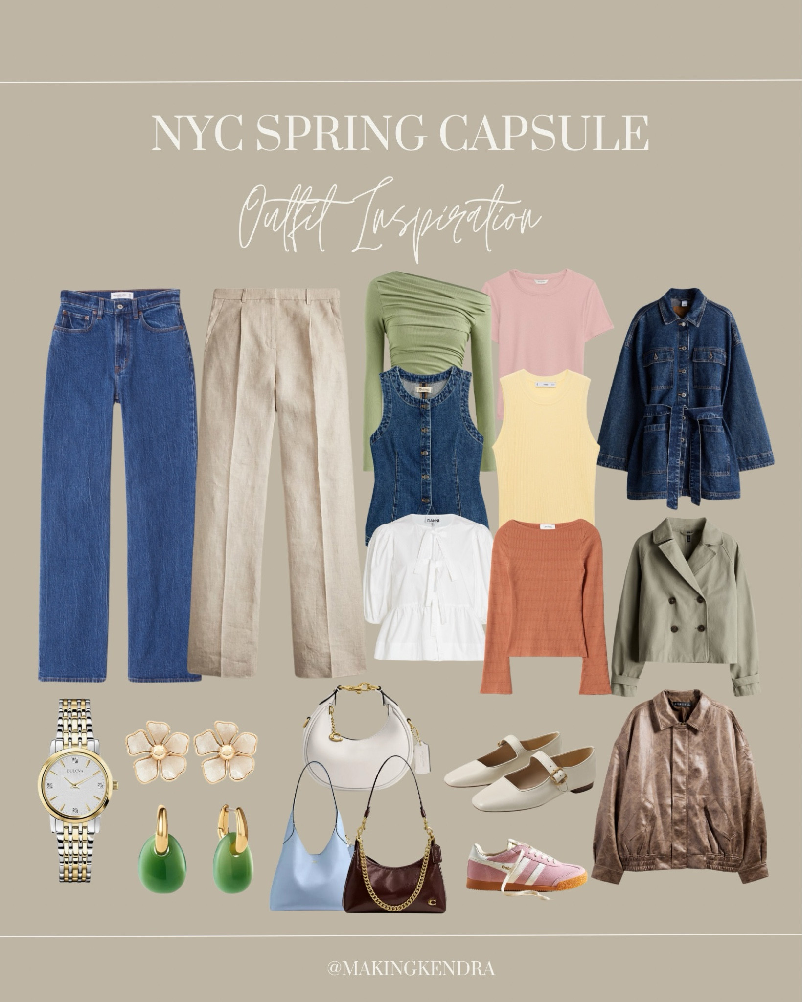 NYC Spring Capsule 

#LTKFindsUnder50 #LTKFindsUnder100 #LTKStyleTip