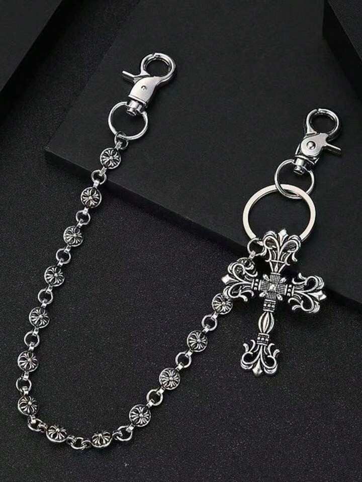 1pc Jeans Chain Waist Chain, Street Style Waist Decor Chain Accessories Unisex | SHEIN